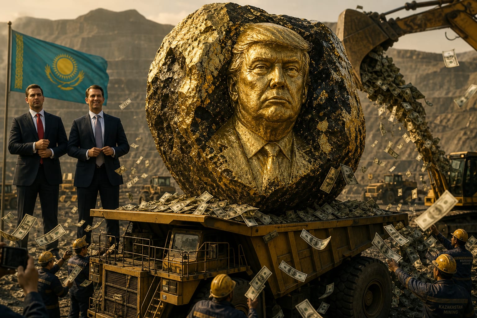 Trump Family Tied to $1.6B Tungsten Deal With Kazakhstan Sparks Conflict Fears