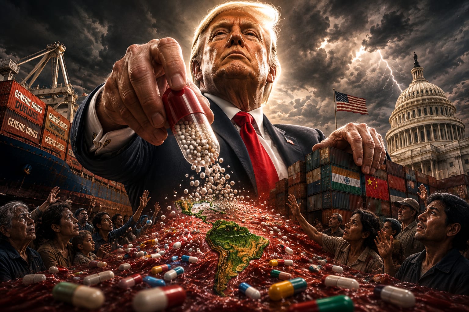 Trump's Generic Drug Tariff Gamble Could Reshape the Medicine in Your Bloodstream