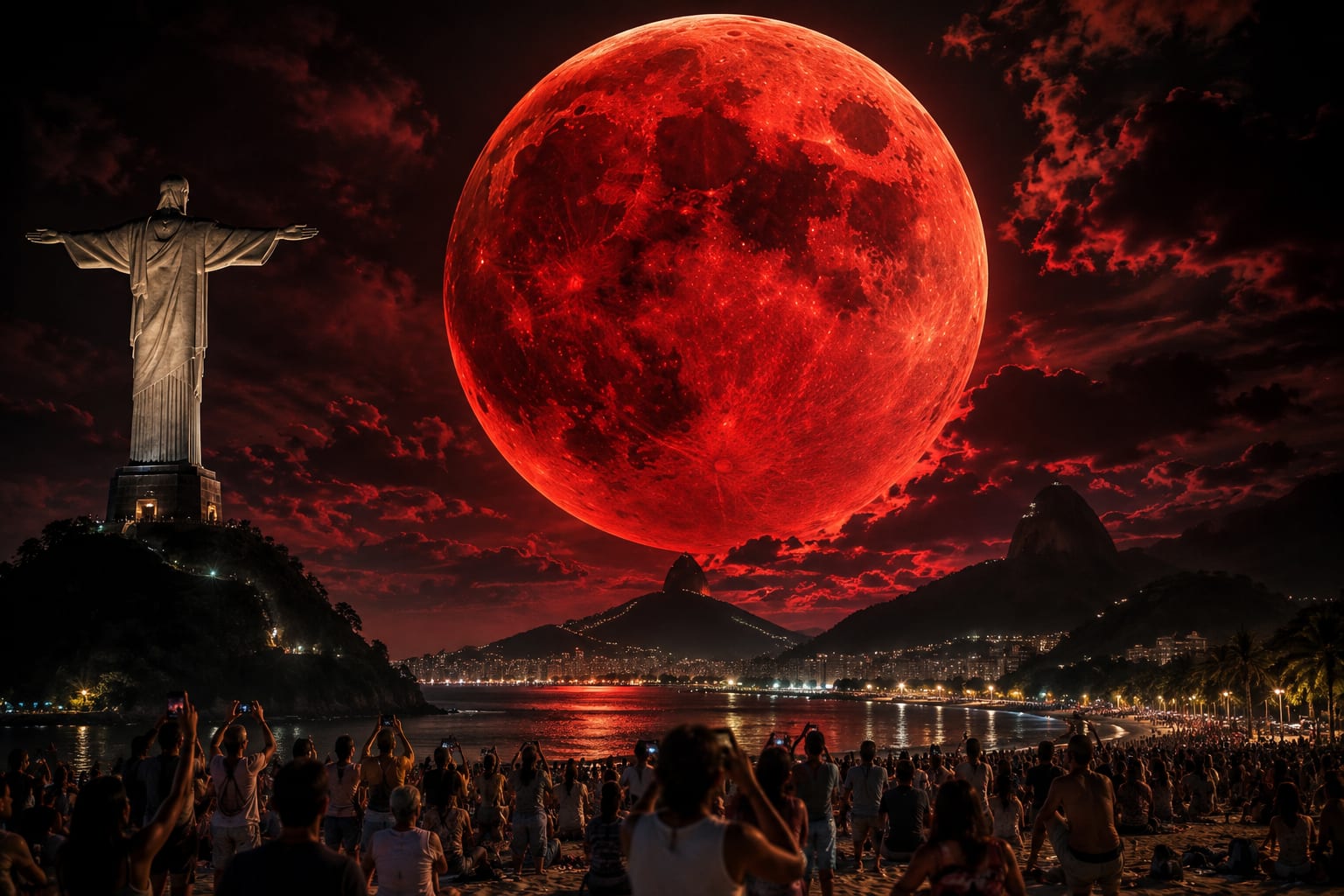 Blood Moon Tonight: The Eerie Red Lunar Eclipse Shows Off Its Ridiculous Cosmic Health