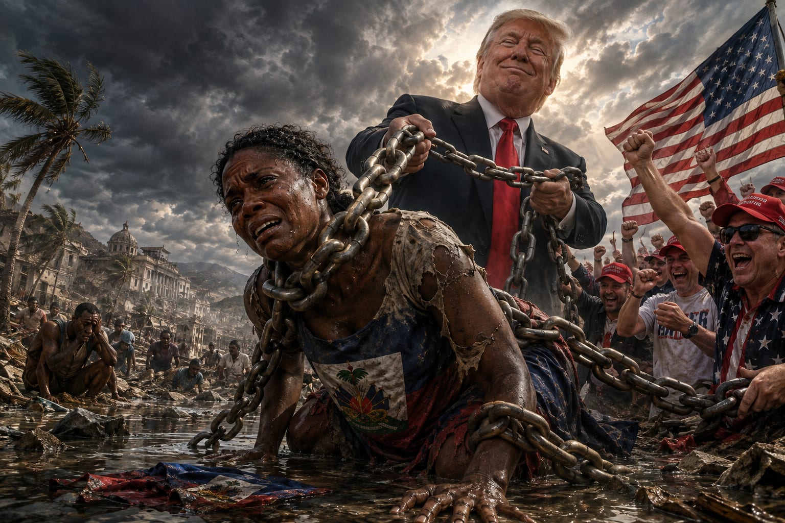 Haiti Bleeds While Trump and MAGA Cheer the Chains They Helped Forge