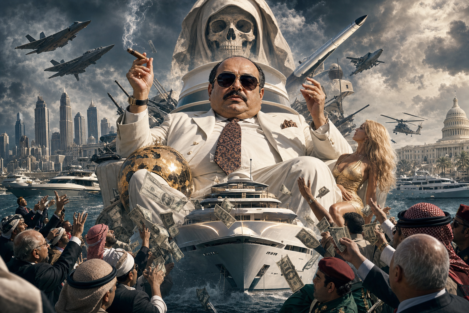 Adnan Khashoggi: The Arms Merchant Who Sold War to Empires and Died Rich