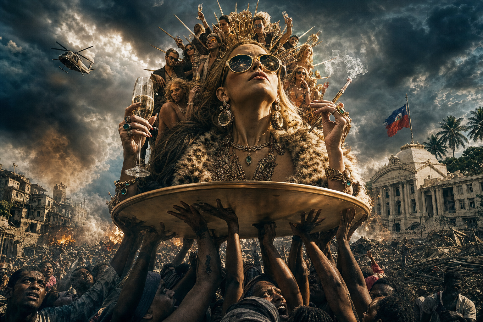 Haiti and the Luxury Elite: How the World's Vainest People Ignore a Nation on Fire
