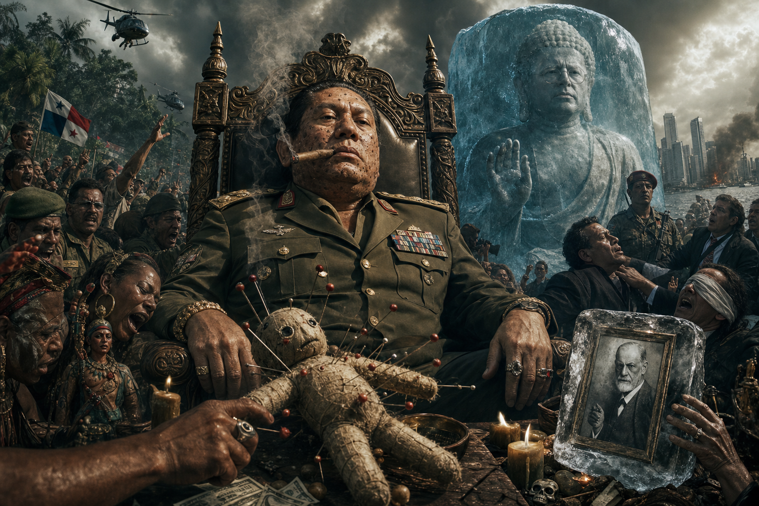 General Manuel Noriega: The Pockmarked Dictator Who Voodoo-Cursed His Enemies and Kept Freud in a Frozen Buddha