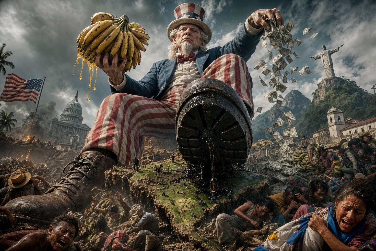 The US as Latin America's Neighbor: A Century of Boots, Bananas, and Broken Promises