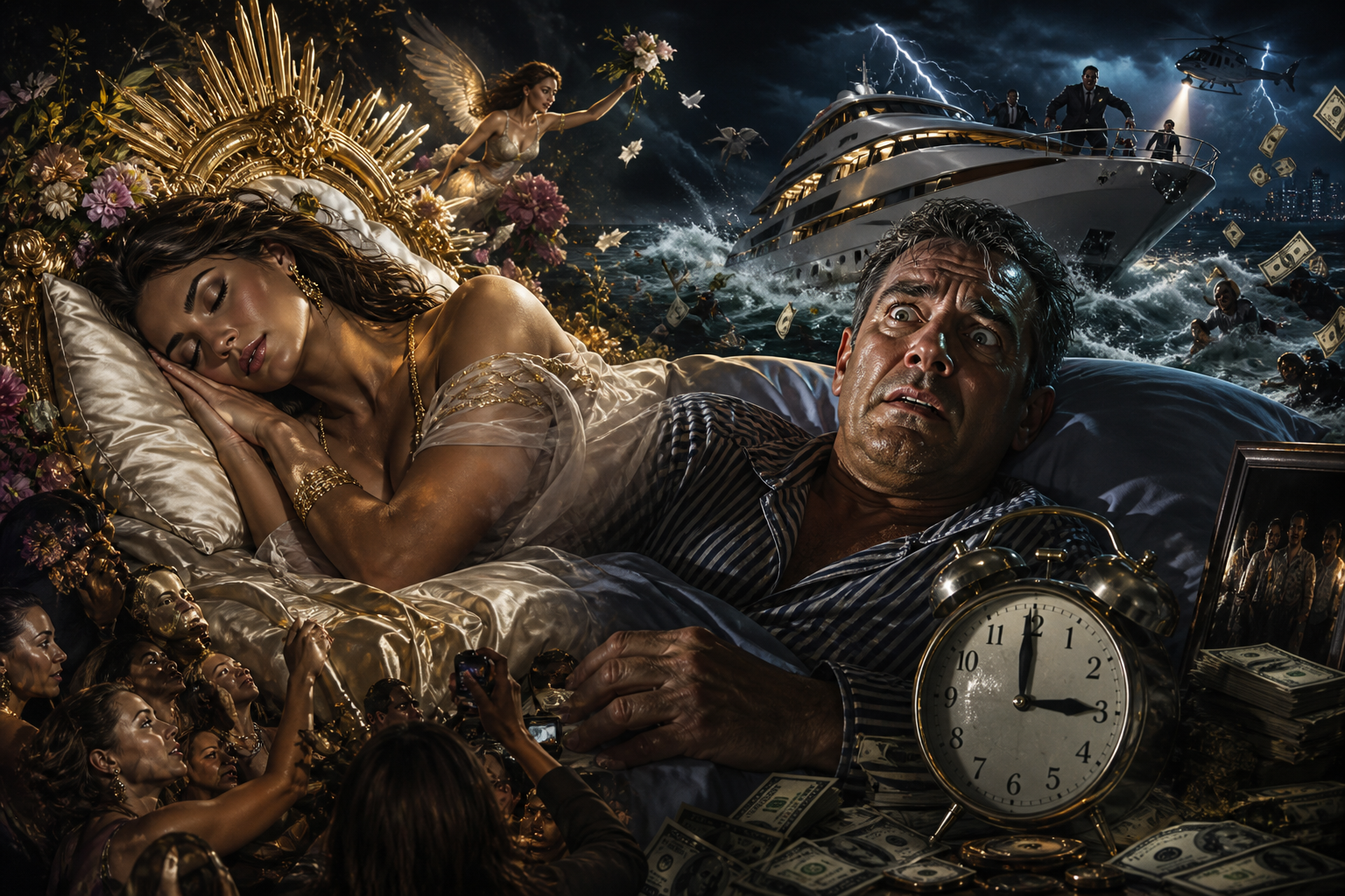 Why Beautiful Women Sleep Like Goddesses While Yachts Owners Twitch Awake at 3 A.M.